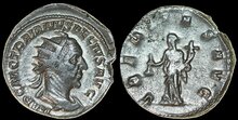 Trajan Decius. AD 249-251. AR Antoninianus 22mm, 5.01 g. Rome