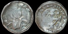 Hungary. Bela IV. 1235-1270. Denar. Huszár 320