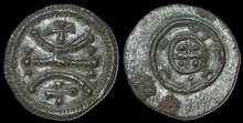 Hungary. Anonymous (Bela II). 1131-1141. Denar. Huszár 97