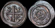 Hungary. Bela II. 1131-1141. Denar. Huszár 100