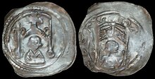 Kärnten St. Veit. Bernhard II. 1202-1256. Pfennig ND. CNA Cb.14