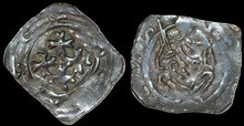 Kärnten St. Veit. Bernhard II. 1202-1256. Pfennig ND. CNA Cb.13