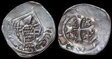 Kärnten St. Veit. Bernhard II. 1202-1256. Pfennig ND. CNA Cb.17