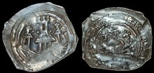 Salzburg Kärnten Friesach. Eberhard II. 1200-1246. Pfennig ND. CNA Ca10