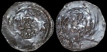 Salzburg Kärnten Friesach. Eberhard II. 1200-1246. Pfennig ND. CNA Ca13