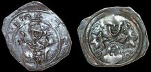 Salzburg Kärnten Friesach. Eberhard II. 1200-1246. Pfennig ND. CNA Ca13