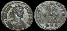 Probus. AD 276-282. Antoninianus 21mm, 3.62 g. Rome Trophy