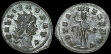 Gallienus. AD 253-268. Antoninianus 20mm, 3.40 g. Rome Sol