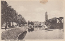 ZWOLLE - Stadsgracht met Peperbus