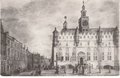 DORDRECHT-Zo-was-Dordrecht-Groenmarkt-met-Stadhuis-omstr.-1770