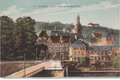 GERMANY-Saarbrucken-Partie-bei-der-alten-Brucke-unmailed-Vintage-Postcard