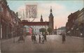 CZECHOSLOVAKIA-Mlada-Boleslav-Staromestske-namesti-mailed-1921-Vintage-Postcard