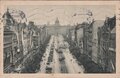 CZECHOSLOVAKIA-Prague-Wenzelplatz-mailed-1930-Vintage-Postcard