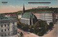 CZECHOSLOVAKIA-Brno-Spilberk-nova-technika-a-evang.-kostel-mailed-1922-Vintage-Postcard