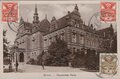 CZECHOSLOVAKIA-Brunn-Deutsches-Haus-mailed-1907-Vintage-Postcard