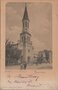 ROMANIA--Burcuresti-Biserica-si-scola-lutherana-mailed-1903-Vintage-Postcard