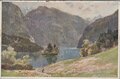 GERMANY-Koningssee-mit-Insel-Christlieger-mailed-1921-Vintage-Postcard