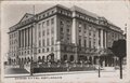 YUGOSLAVIA-Zagreb-Hotel-Esplanade-mailed-1937-Vintage-Postcard