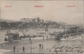 HUNGARY-Budapest-Dunapart-mailed-1903-Vintage-Postcard