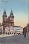 CZECHOSLOVAKIA-Prag-Teinkirche-mailed-1912-Vintage-Postcard