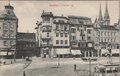 YUGOSLAVIA-Zagreb-Jelacicev-trg-mailed-circa-1900-1920-Vintage-Postcard