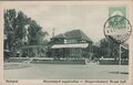 HUNGARY-Budapest-Margaretheninsel-Grand-Cafe-mailed-1928-Vintage-Postcard