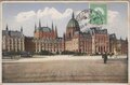 HUNGARY-Budapest-Parlement-mailed-1920-Vintage-Postcard