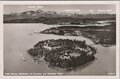 GERMANY-Insel-Mainau-(Bodensee)-mit-Konstanz-und-Schweizer-Alpen-circa-1920-1940-Vintage-Postcard