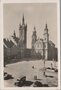 CZECHOSLOVAKIA-Klatovy-Namesti-s-Jezuitskym-Kostelem-mailed-1938-Vintage-Postcard