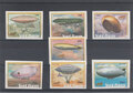 Vietnam-1990.-Helvetia-90-International-Stamp-Exhibition-Geneva-Airships-SG-1430-1436-MNH