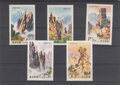 North-Korea-1975.-Landscapes-in-the-Diamond-Mountains-SG-N1429-N1433-USED