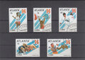 Cuba-1996.-Olympic-Games-Atlanta-SG-4052-4056-USED