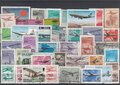 Aviation-40-Different-Stamps-Lot