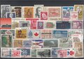 Canada-40-Different-Stamps-Lot