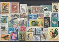 Birds-35-Different-Stamps-Lot