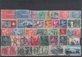 Switzerland-36-Different-Stamps-Lot