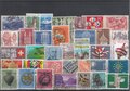 Switzerland-37-Different-Stamps-Lot