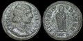 Fausta. Augusta-AD-324-326.-Æ-Follis-19mm-3.20-g.-Heraclea