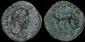 Troas-Alexandria. Valerian-I. AD-253-260.-Æ-21mm-4.02-g.-Horse