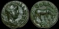 Troas-Alexandria-Troas.-Gallienus.-AD-253-268.-Æ-20mm-3.97-g.-Horse