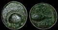 Thrace-Chersonesos. Circa-386-309-BC.-Æ-11mm-1.74-g.-Athena