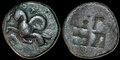 Ionia-Teos. Circa-450-425-BC.-AR-Trihemiobol-12mm-1.24-g.-Griffin