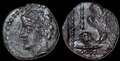 Cilicia-Uncertain. 4th-century-BC.-AR-Obol-11mm-0.47-g.-Eagle