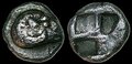 Troas-Kebren. 5th-century-BC.-AR-Hemiobol-6mm-0.40-g.-Ram