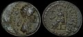 Phrygia-Eumeneia. Agrippina-Junior. AD-50-59.-Æ-16mm-2.92-g.-Cybele