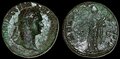 Domitian. AD-81-96.-Æ-As-26mm-10.89-g.-Rome