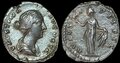 Faustina-Junior. Augusta-AD-147-175.-AR-Denarius-18mm-3.18-g.-Rome