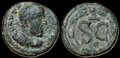 Syria-Seleucis-and-Pieria. Antioch.-Macrinus. AD-217-218.-Æ-As-19mm-4.87-g