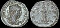 Elagabalus. AD-218-222.-AR-Denarius-19mm-2.97-g.-Rome