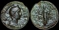 Julia-Mamaea. Augusta-AD-222-235.-Æ-As-25mm-10.37g.-Rome